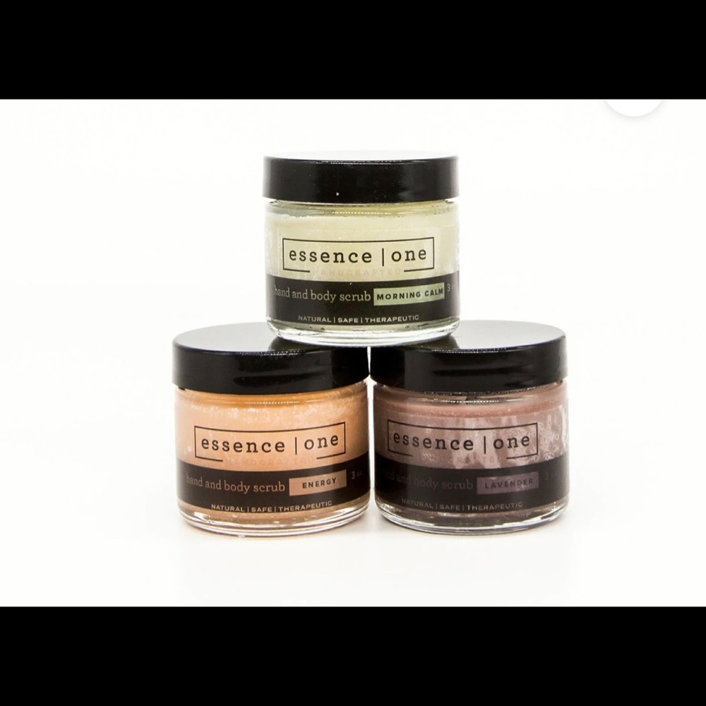 Hand and Body Scrub 3-pack bundle